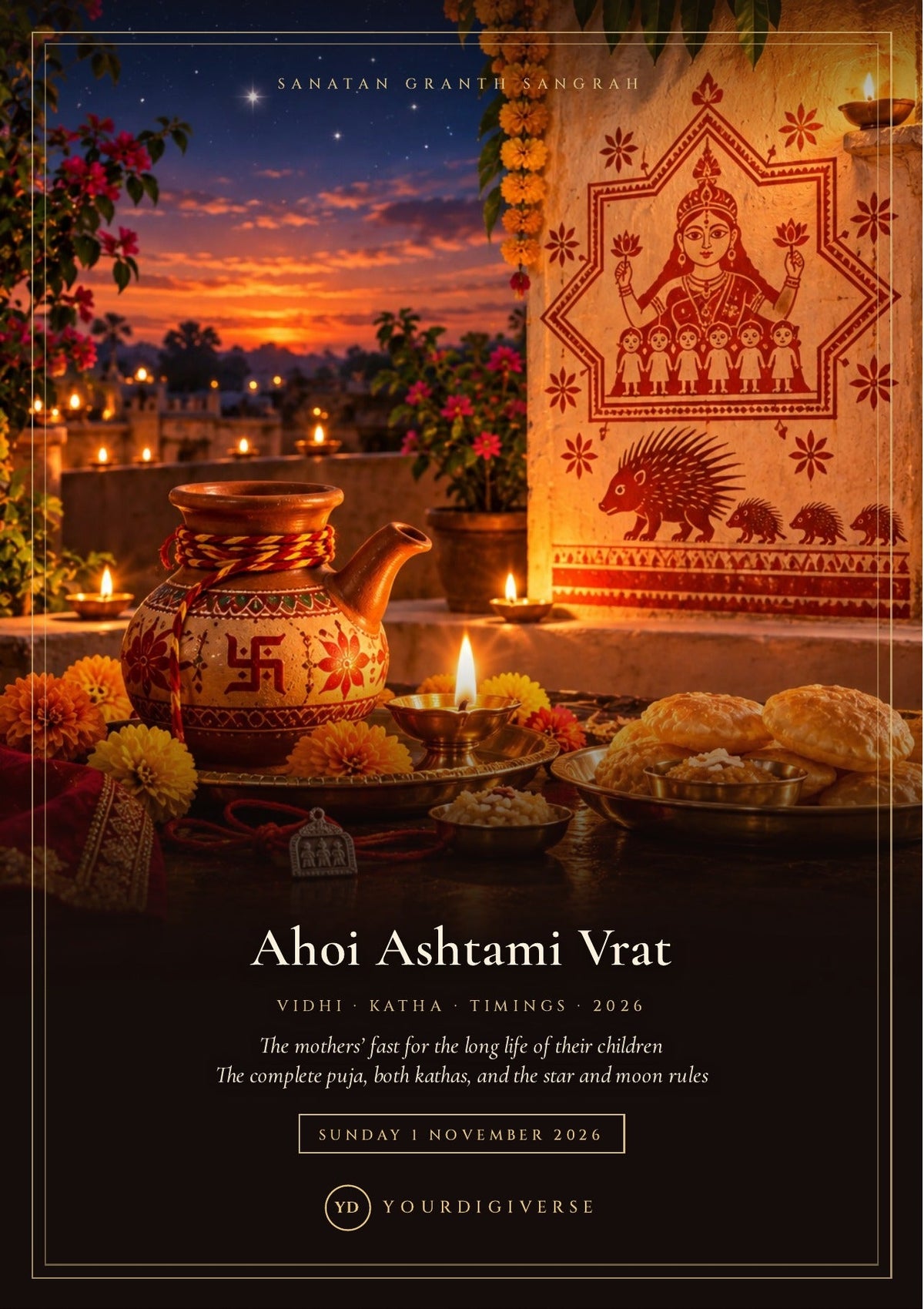 Ahoi Ashtami Vrat 2026 guide cover