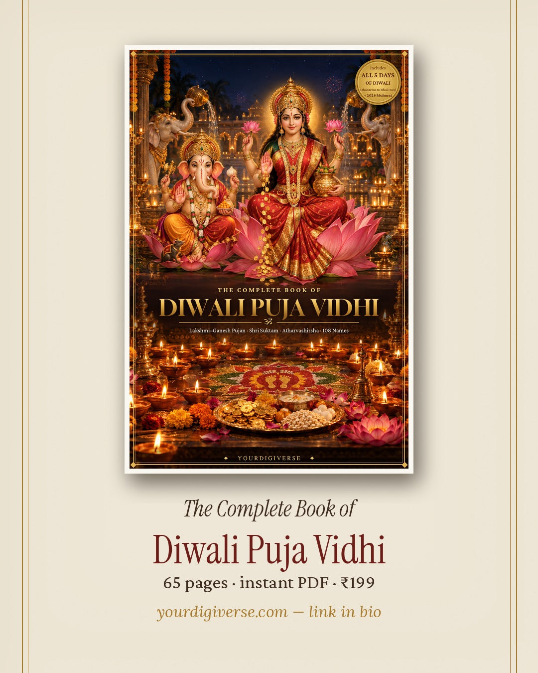 The Complete Diwali Puja Vidhi 2026 book