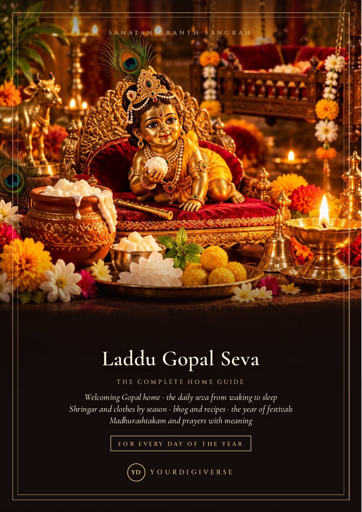 Laddu Gopal Seva complete home guide cover