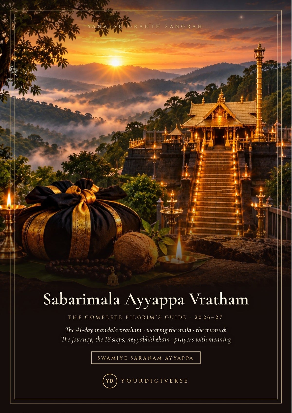 Sabarimala Ayyappa Vratham 2026-27 pilgrim's guide cover