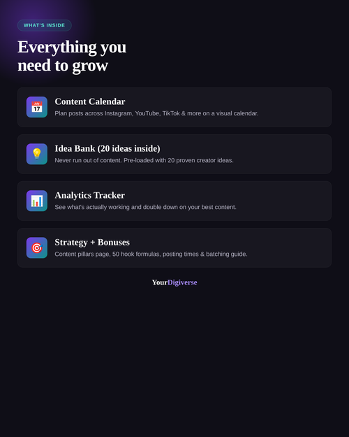 The Creator Content OS — Notion Template to Plan, Create & Track Every Post
