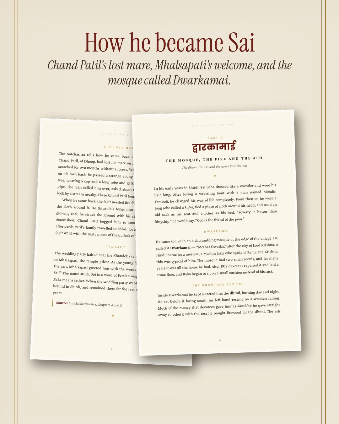 The Life of Sai Baba of Shirdi — From the Neem Tree to the Samadhi (Sai Baba Series, Book 1)