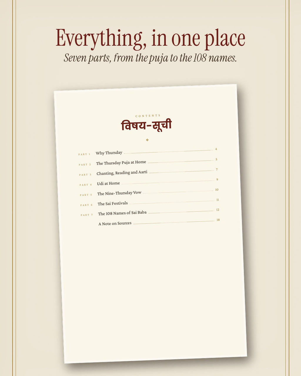 Sai Baba Thursday Puja — Home Puja, Udi, 9-Thursday Vow & 108 Names (Sai Baba Series, Book 4)