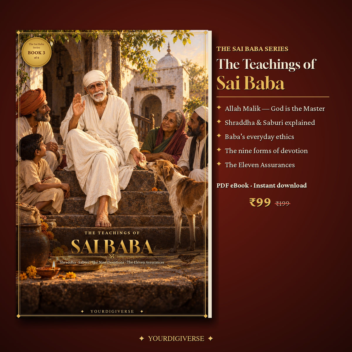 The Teachings of Sai Baba — Shraddha, Saburi & the Eleven Assurances (Sai Baba Series, Book 3)